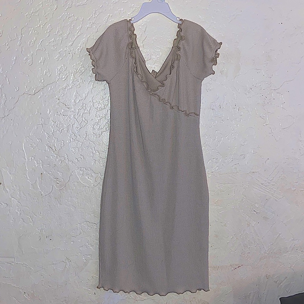 Khaki dress